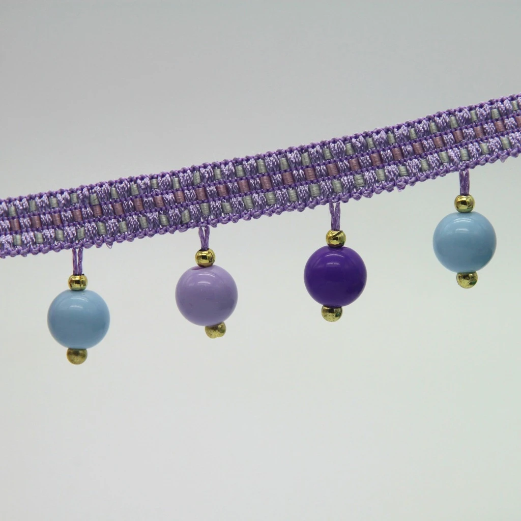 【创卓尊享】手工DIY糖果珠欧式 吊珠窗帘花边坠黄色蓝色装饰品吊珠