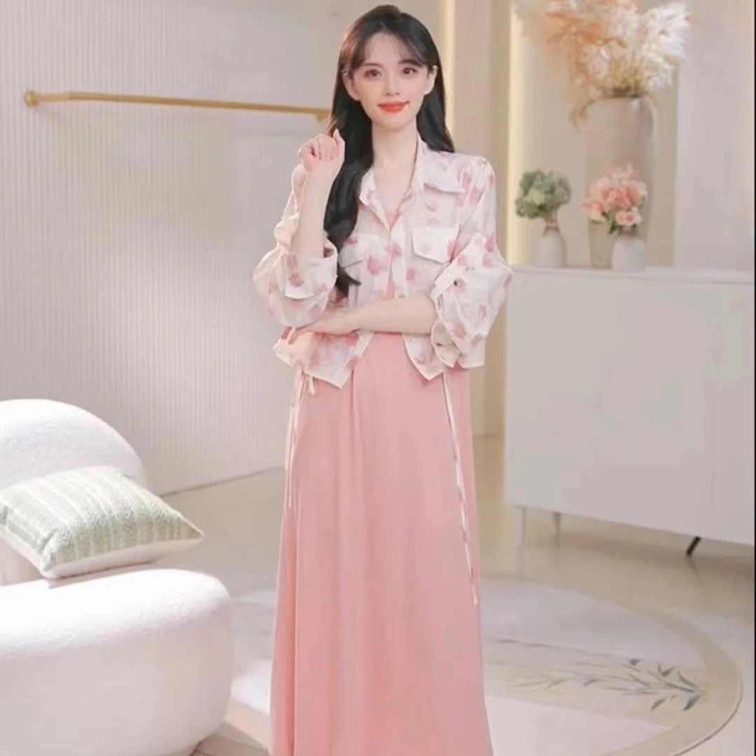 苏醒的乐园2024年新款女装夏季时尚气质套装SXTZC24100