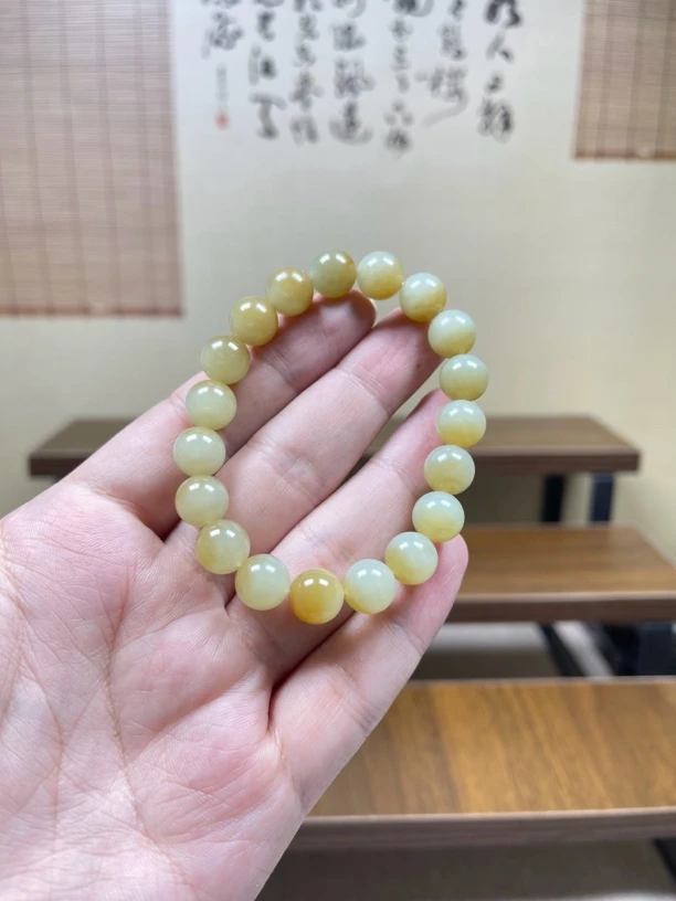 糖白红糖金糖黄糖新疆和田玉圆珠直切