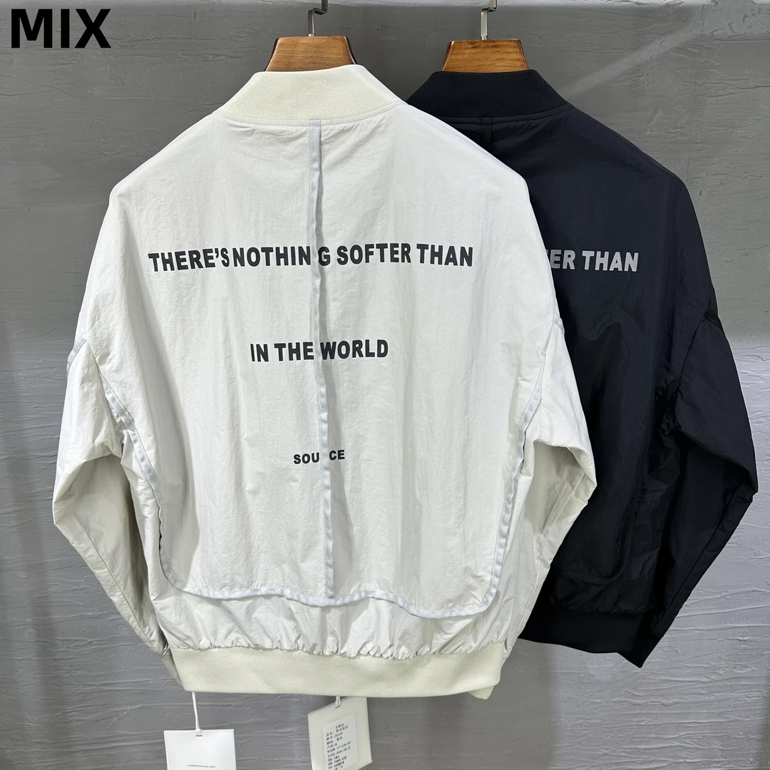 （断码捡漏）秋季潮牌拼接棒球服夹克潮流时尚百搭休闲男外套3622