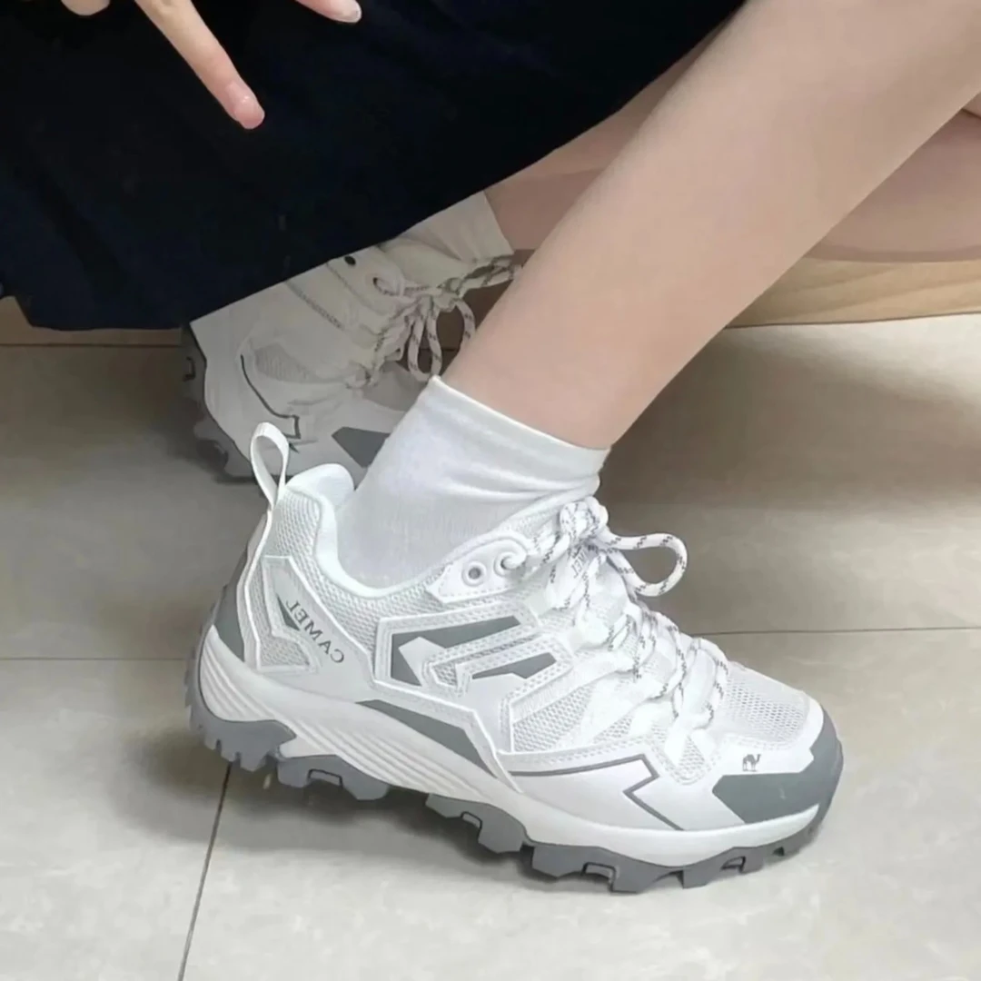 【昆仑1.0】骆驼春夏新款百搭防滑透气户外徒步鞋登山鞋FOS2210010