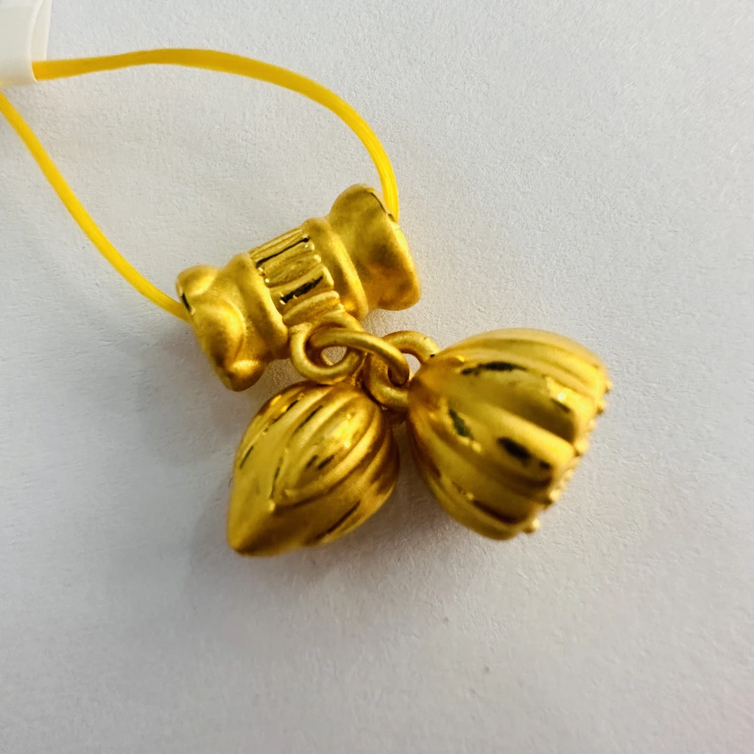 （小婷专享）足金999   足金配件  两世欢莲蓬配件    1.57