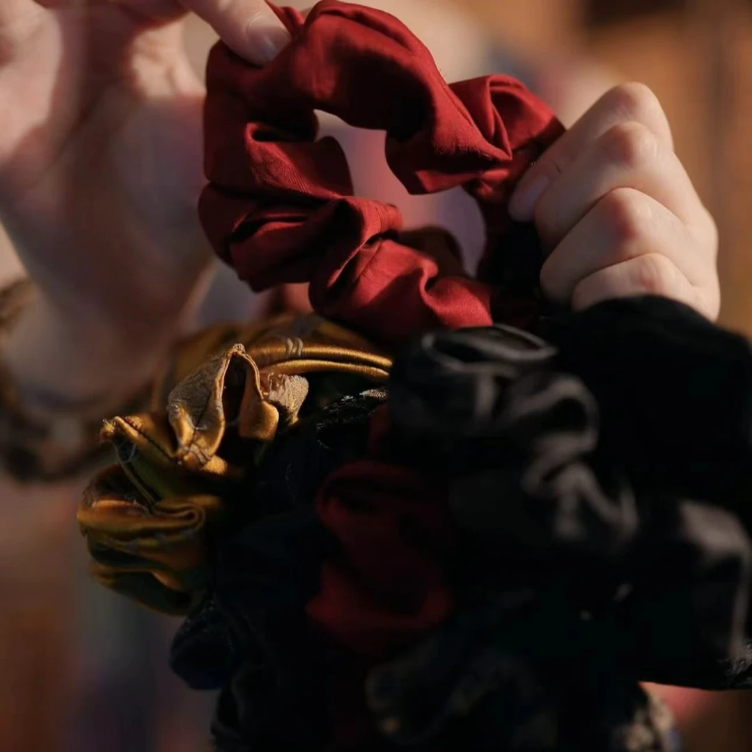 【东方婵韵】国风桑蚕丝发圈