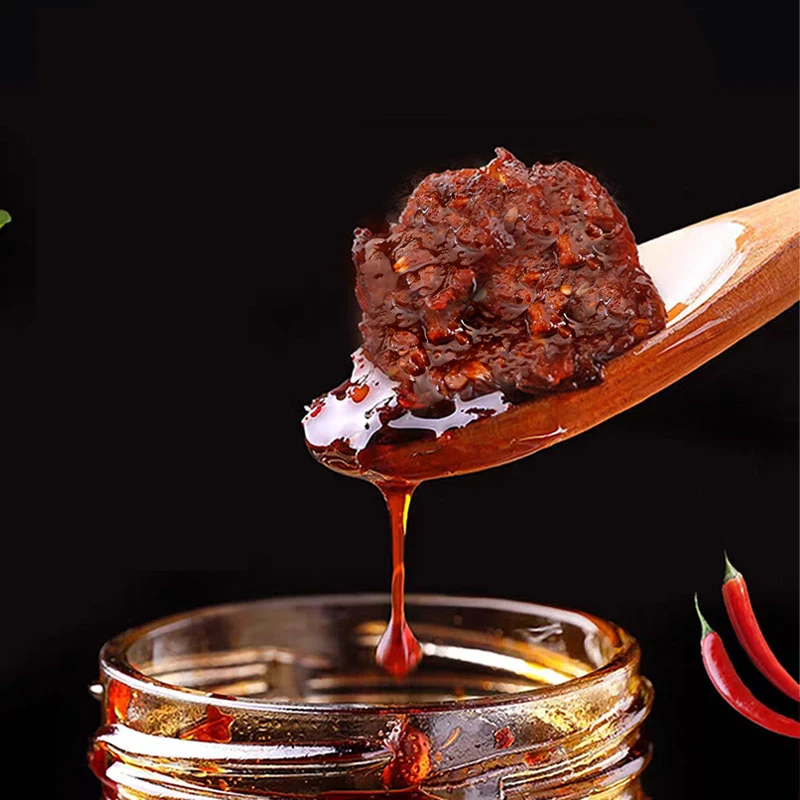 云南特产 鸡枞菌酱 下饭菜拌饭酱 300g/瓶瓶装好吃香辣微辣方便