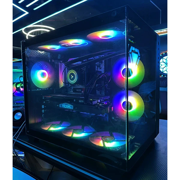 95新  水冷i5-13600KFDDR5主机+1080.8G独显游戏设计办公渲染电脑