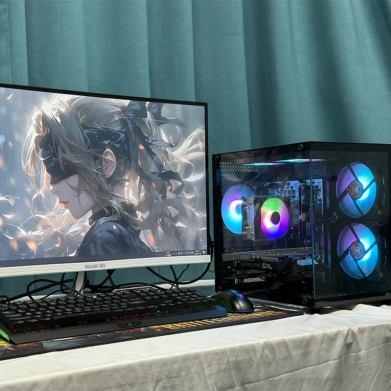 9新  黑神话悟空i7-9700F+RTX2060独显渲染电脑直播设计电脑