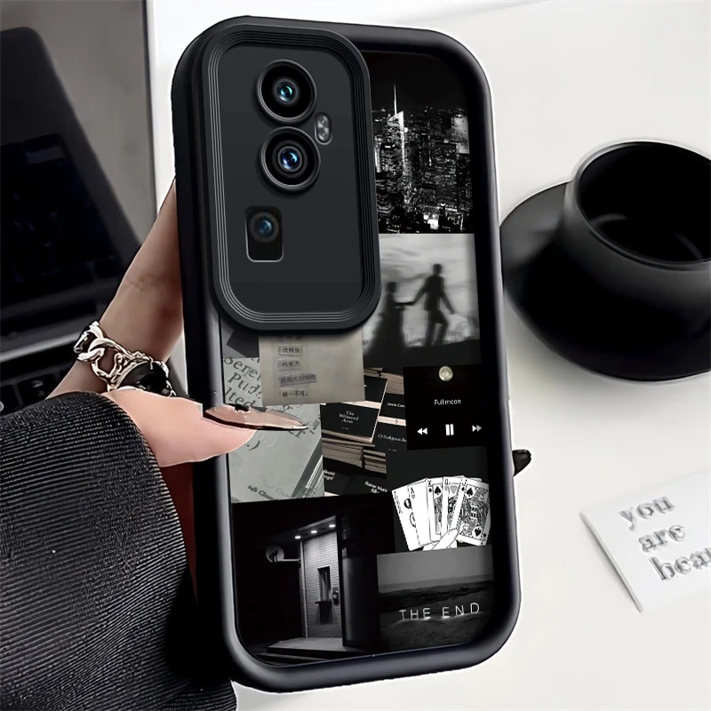 适用于生活碎片OPPOReno10手机壳新款全包硅胶ins风网红个性潮防