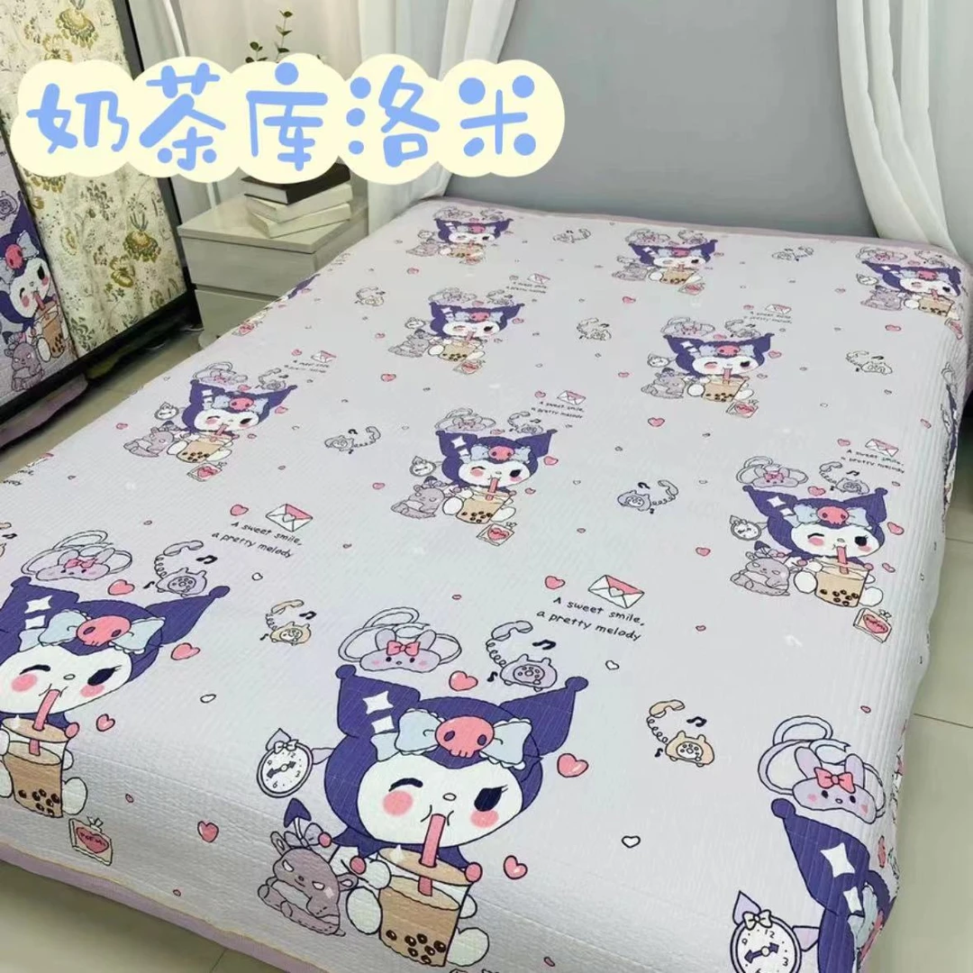 【奶茶库洛米凉席】母婴A类200*230四季柔软凉席