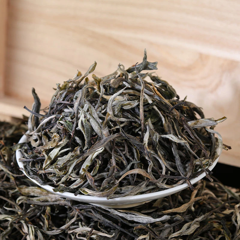 普洱茶生茶散茶 2023年布朗山头春勐海生普洱茶500克礼盒茶叶