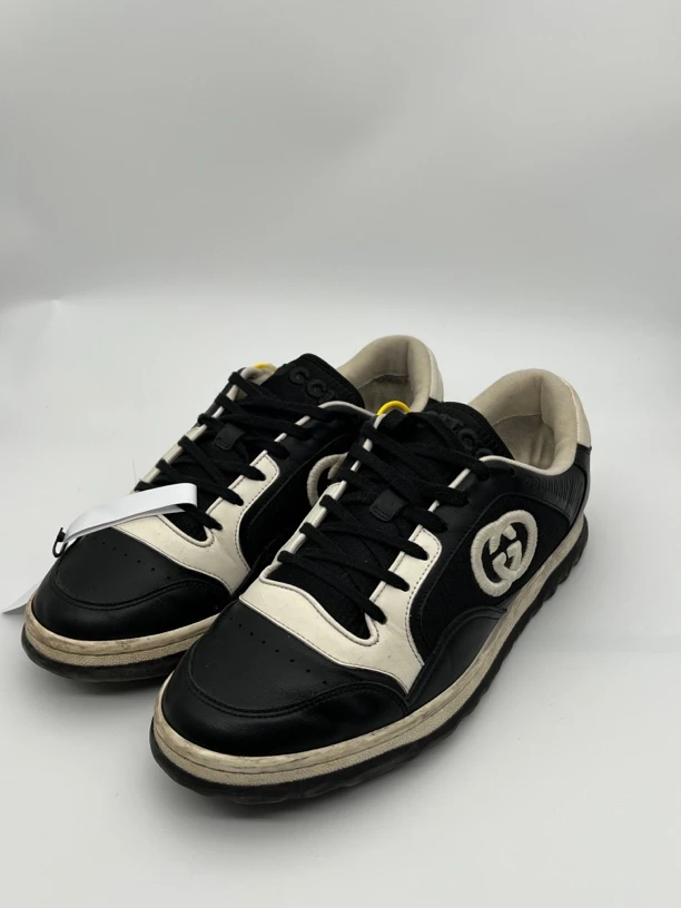 Gucci Mac80黑白板鞋 /43/欧码9码/F016