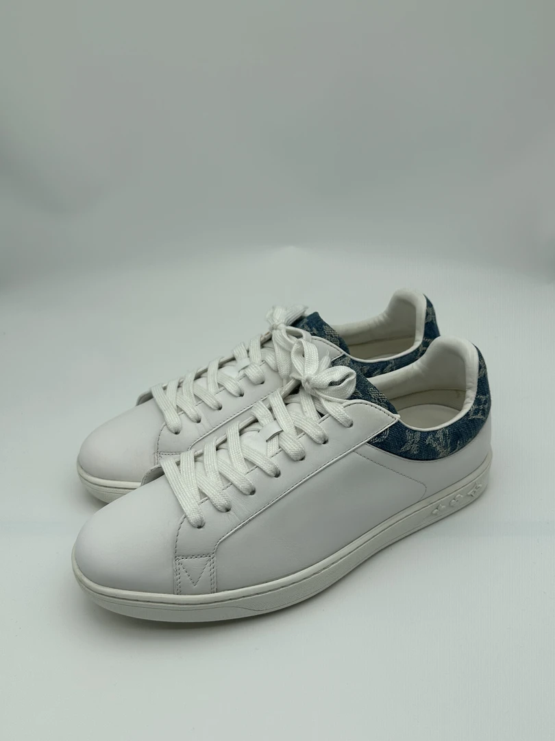 Louis Vuitton LV 白蓝牛仔鞋 40码/95新/f161