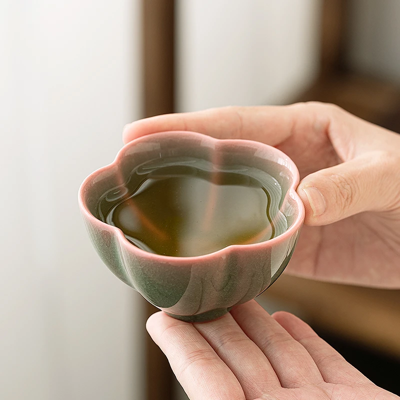儒笙茶杯主人杯陶瓷品茗杯个人功夫茶具泡茶盏茶碗高端茶器周友波