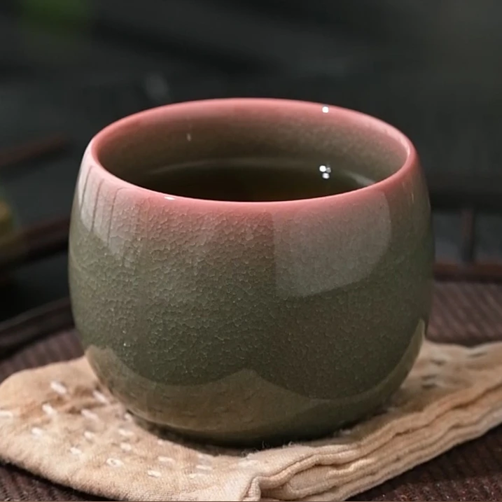 儒笙高端茶杯主人杯陶瓷品茗杯个人专用功夫茶具茶器周友波