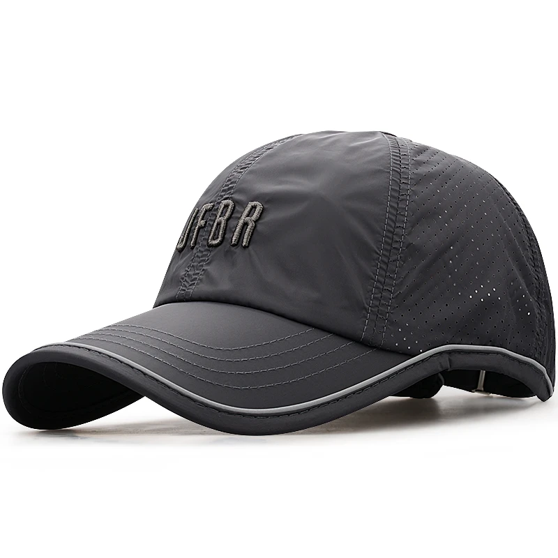 速干帽子男夏季薄透气太阳帽女遮阳网帽棒球帽鸭舌帽