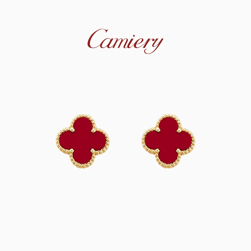 【乘风专属】CAMIERY轻奢时尚四色五花耳钉气质时尚