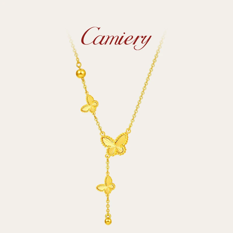 【现货48小时发】CAMIERY轻奢蝴蝶项链时尚百搭H