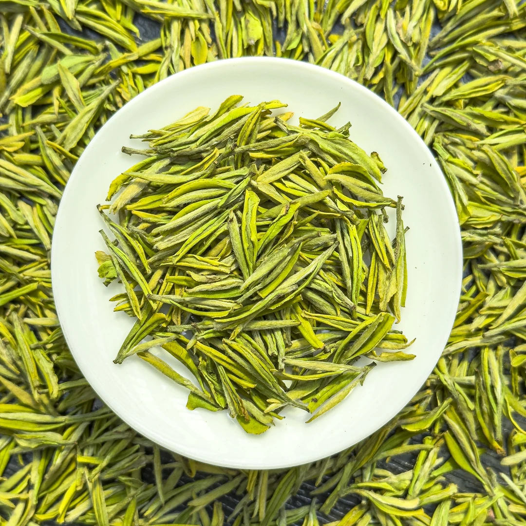 2024新茶明前头采绿茶嫩芽兰香鲜爽金香玉茶叶
