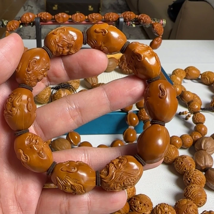 橄榄核核雕小*仔十八罗汉