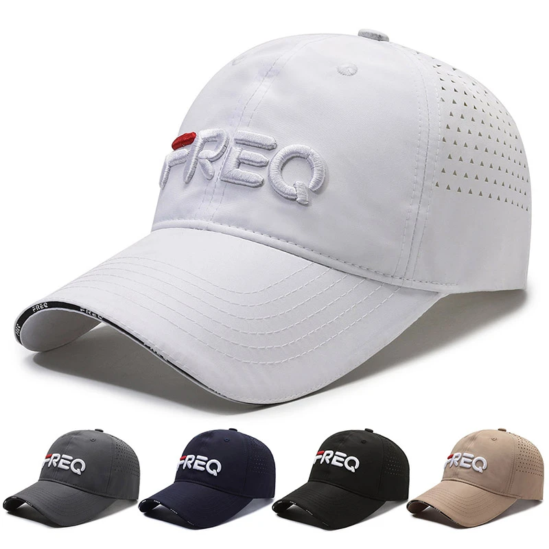 FREQ3375潮流潮夏季款遮阳帽太阳帽防晒男女同款棒球帽潮牌新款