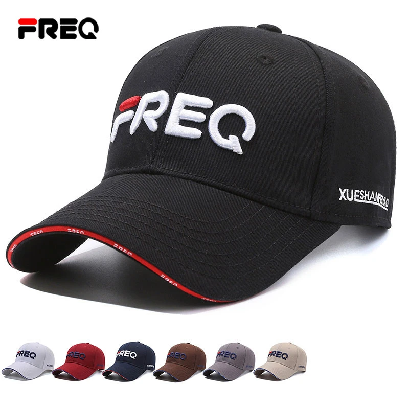 FREQ3325男女同款休闲时尚百搭 包边加深加宽透气可调节 硬棒球帽