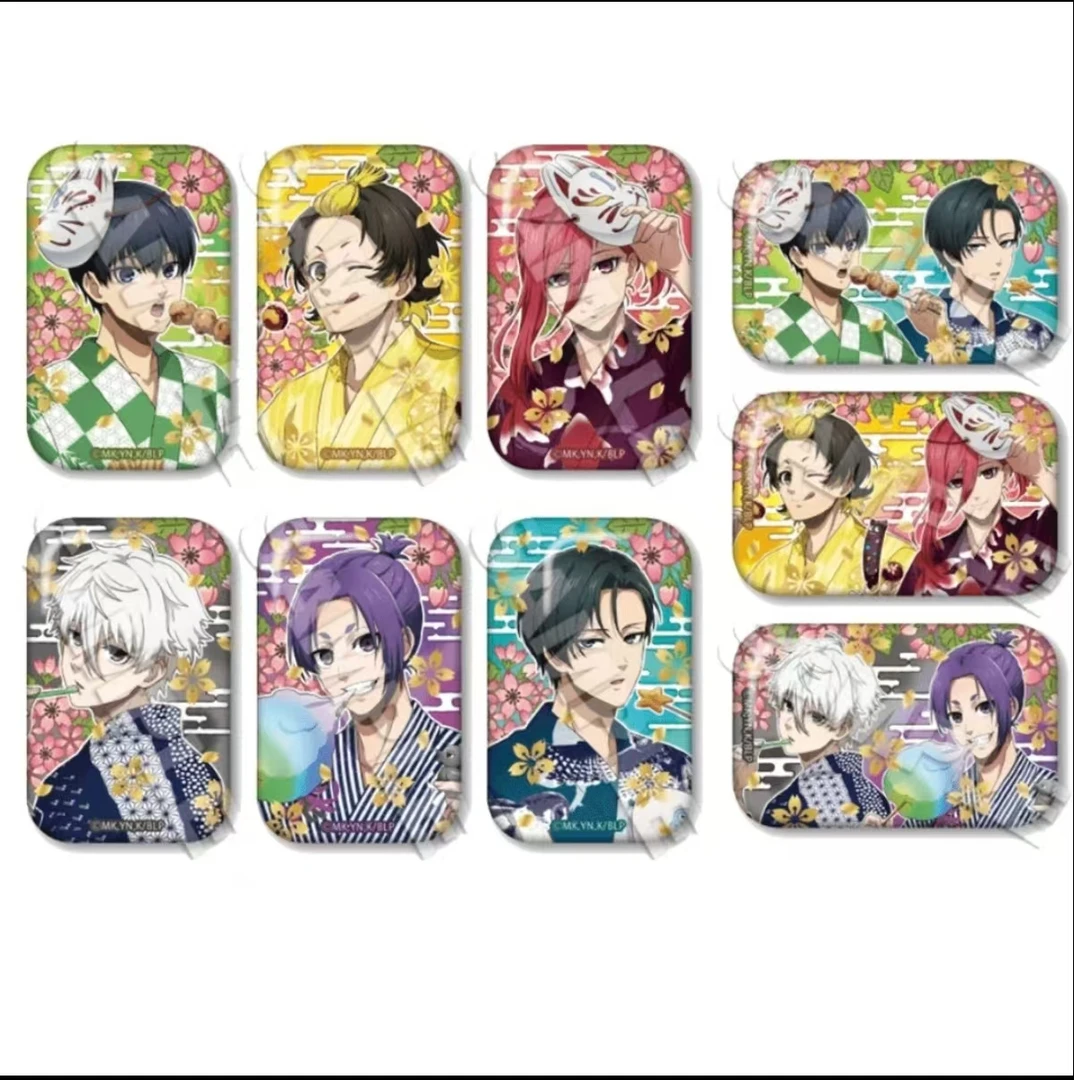 【蓝色监狱】蓝色监狱缘日浴衣方吧唧（未成年禁止下单默认代拆）