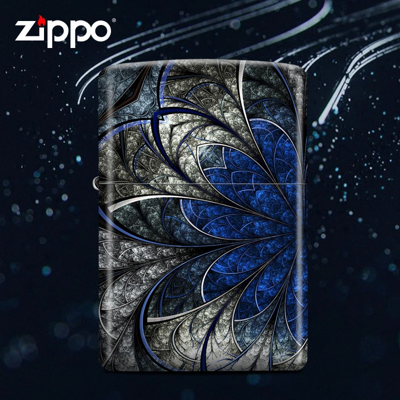ZIPPO打火机 彩印暗夜妖姬 男士创意送礼防风正品防风火机DYX1H1