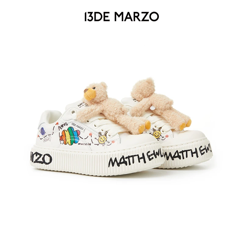 13DE MARZO 24秋冬新款Matthew Langille联名系列饼干厚底休闲鞋