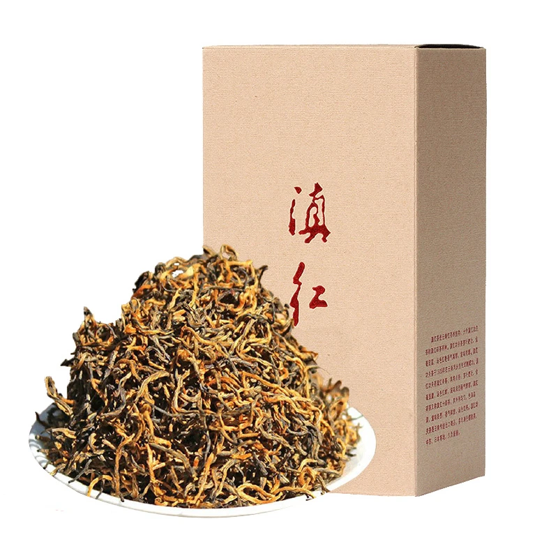 茗纳百川金芽红茶茶叶滇红茶云南凤庆特级金芽红茶250克散装