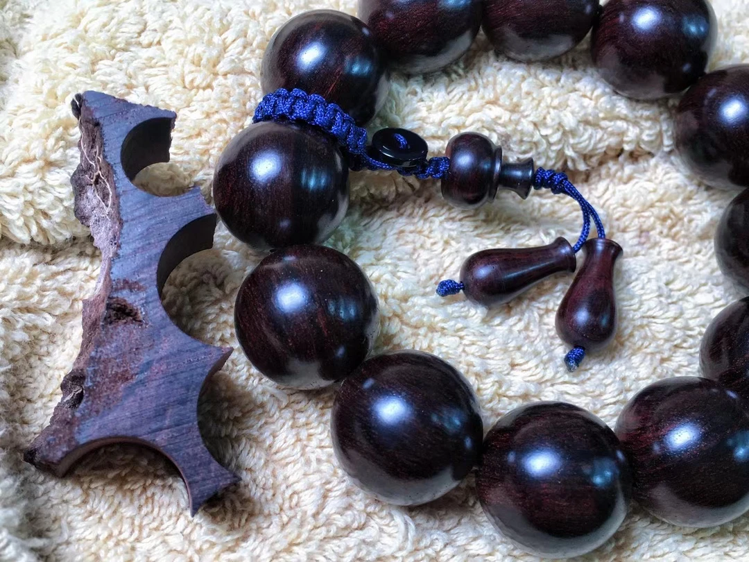 海南黄花梨2.0紫油梨毕业级海南黄花梨手串