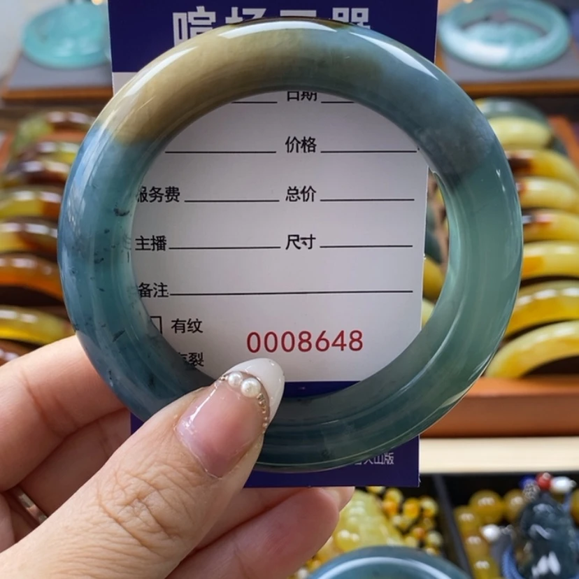【闪购商品】岫玉手镯未镶嵌小**妈手镯