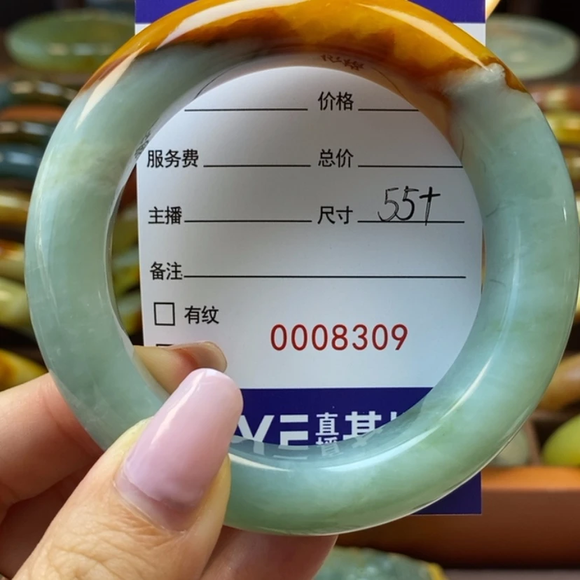 【闪购商品】岫玉手镯未镶嵌J****静