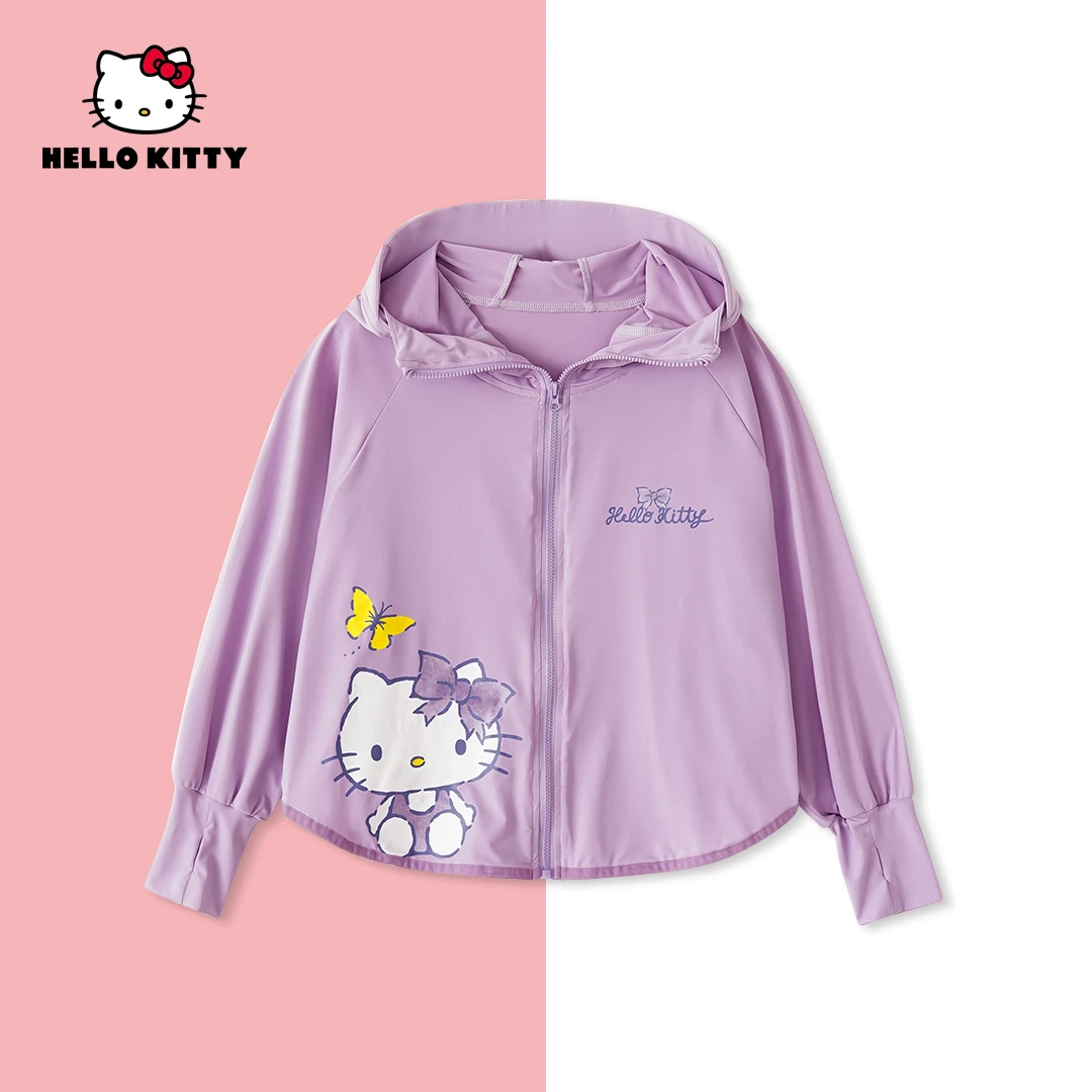 Hellokitty夏季新款女童装6-12岁女宝卡通动漫外套MKYX10025   KT