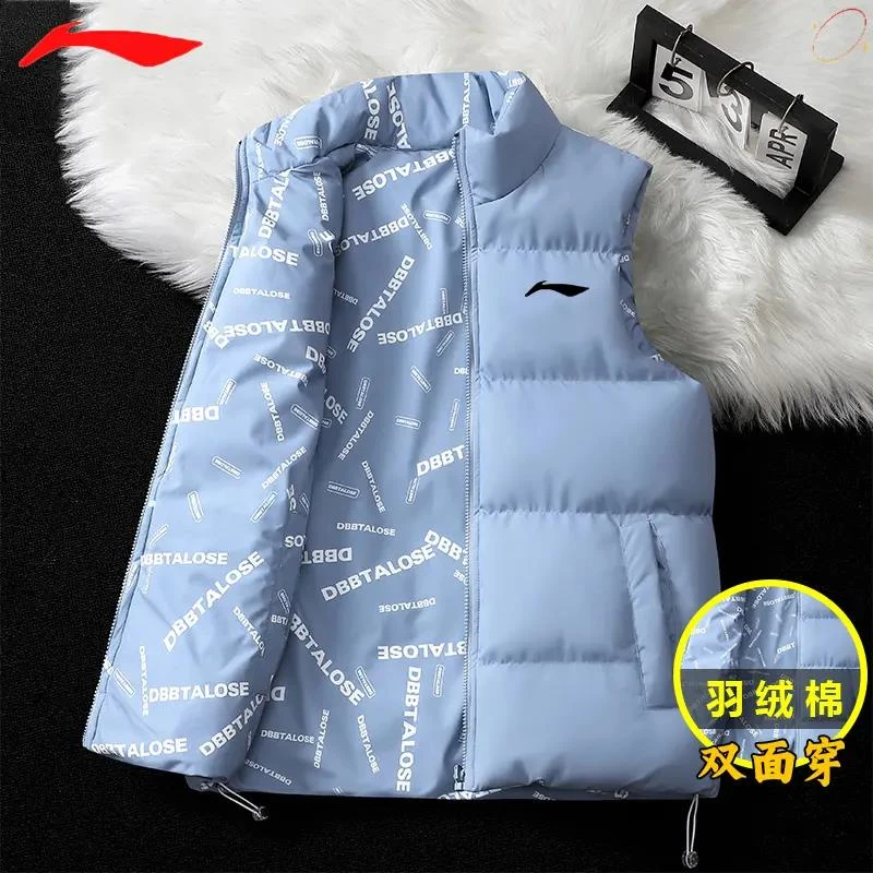 国货品牌羽绒马甲男款男士无袖羽绒服休闲潮流外穿秋冬季保暖时尚
