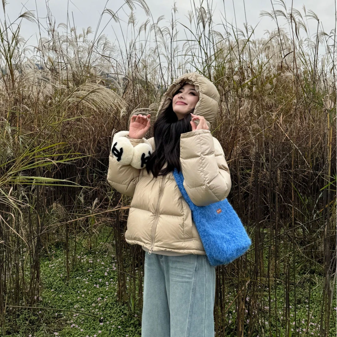 【冬日序章】冬季新款95白鸭绒加厚短款宽松面包羽绒服