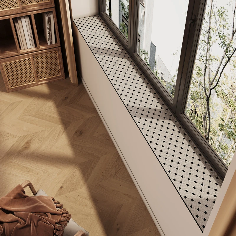 星辰阁硅藻泥窗台吸水垫简约高级感极窄窗户台垫可裁剪阳台防潮垫