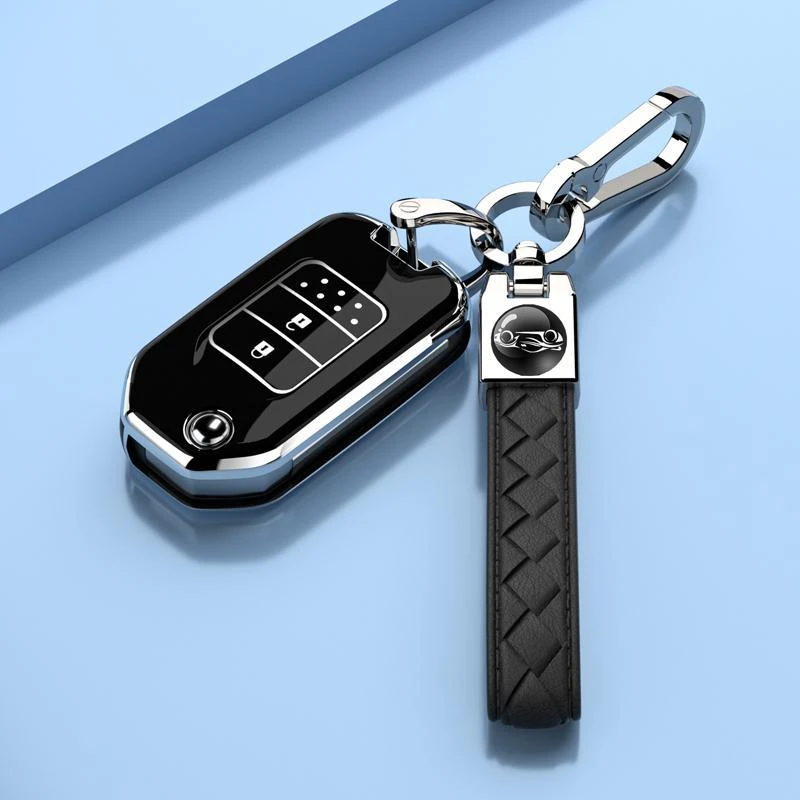 适用于本田crv钥匙套折叠两键九代雅阁扣xrv缤智汽车钥匙包女专用