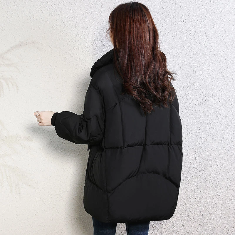 300斤200特大码女装秋冬胖mm冬装加肥加大羽绒羽绒服潮加厚羽