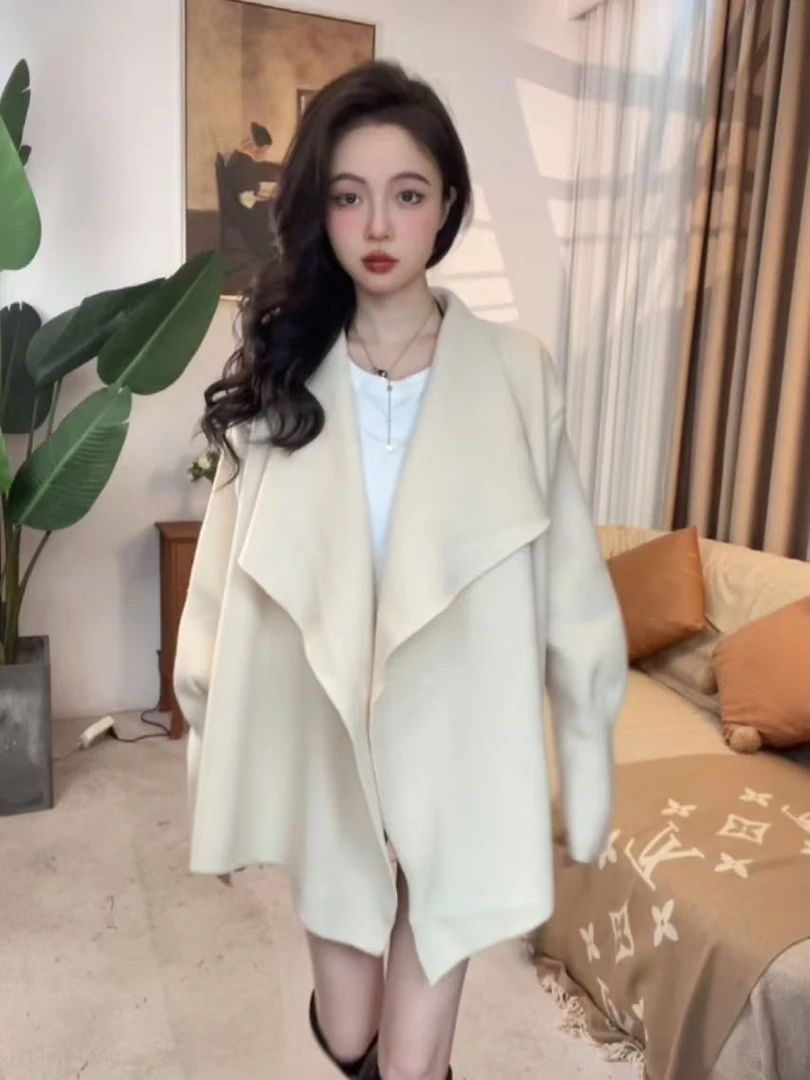 秋冬新款法式高级感收腰显瘦毛衣外套女2024气质显瘦百搭针织开衫