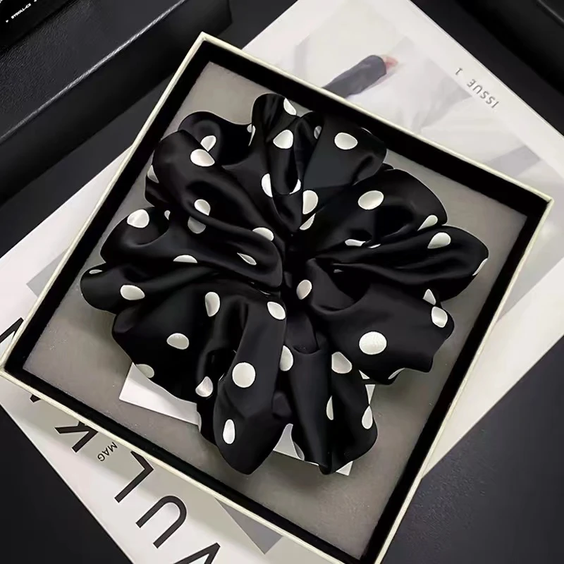 浩哥好物花少好友记江疏影同款波点发圈