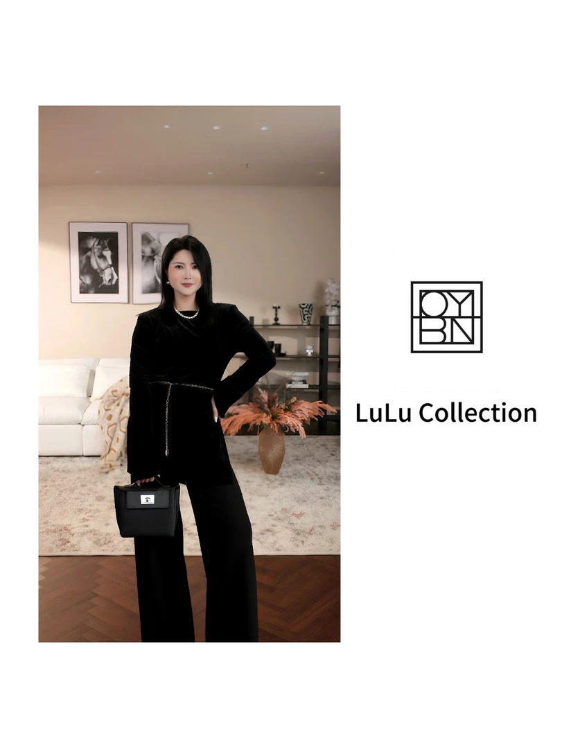 2OYBN【毕加索曲线】微胖大码高级感收腰丝绒上衣长袖T恤打底衫