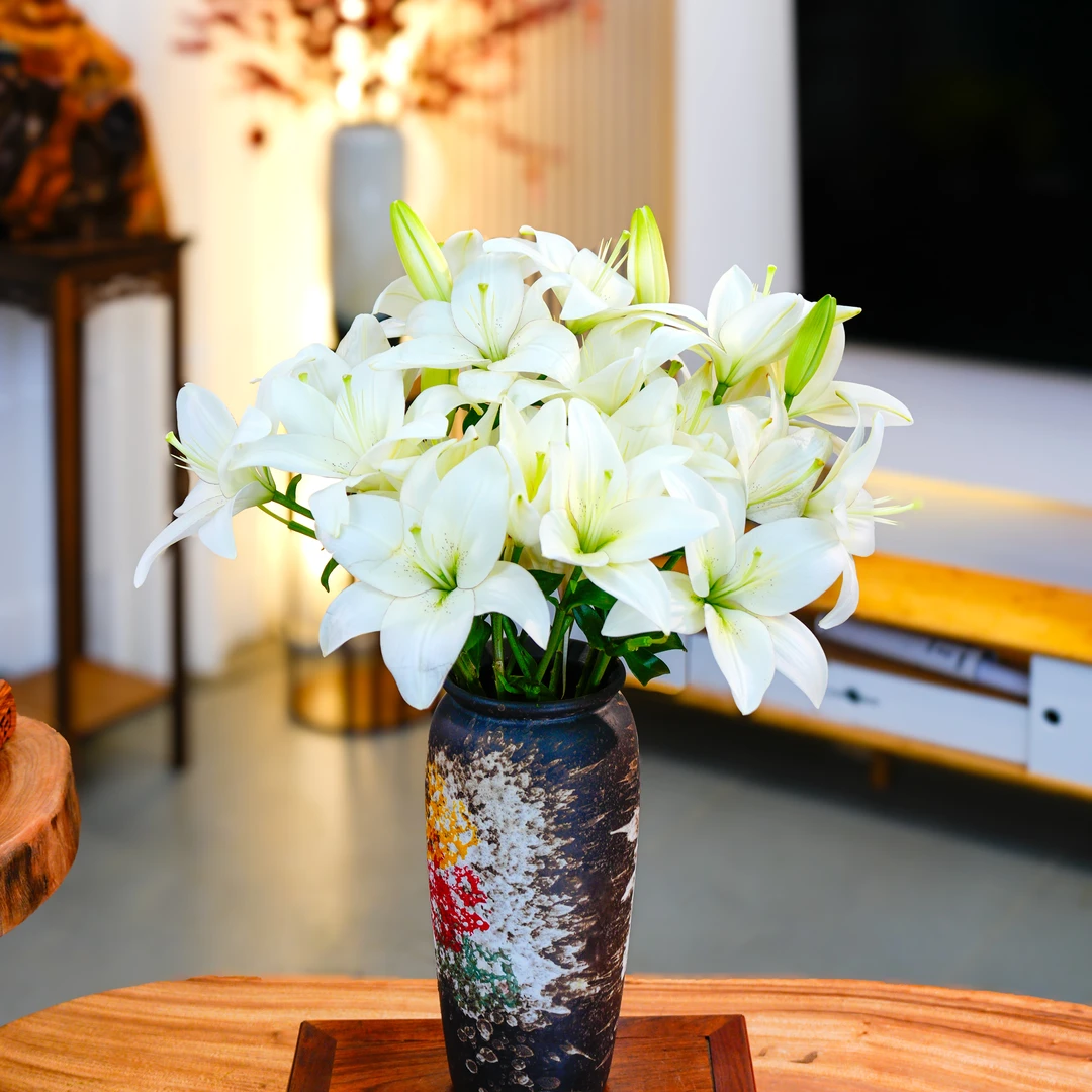 【白月光】多头单瓣百合西宁同城次日达