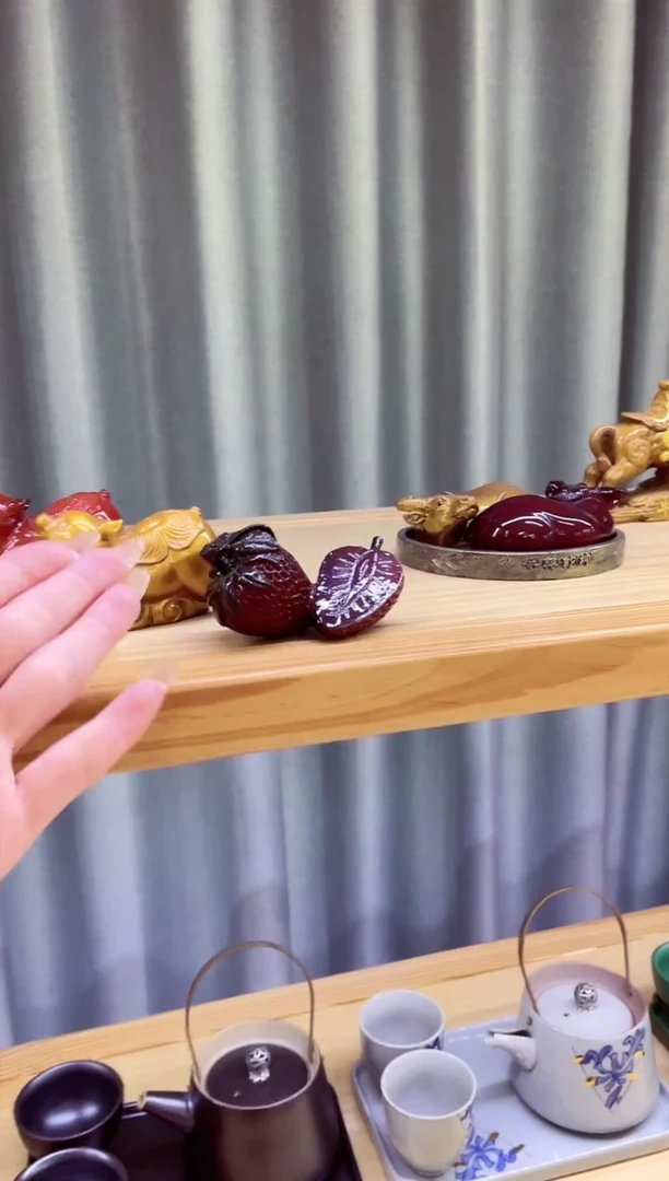 【闪购商品】瓷变色茶宠【草莓】@@MCCBSCM