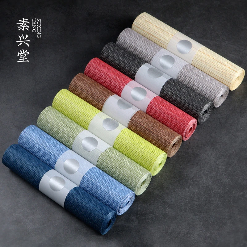 素兴堂茶席茶布竹席日式禅意桌旗茶席布竹纤维茶桌垫茶盘垫茶旗