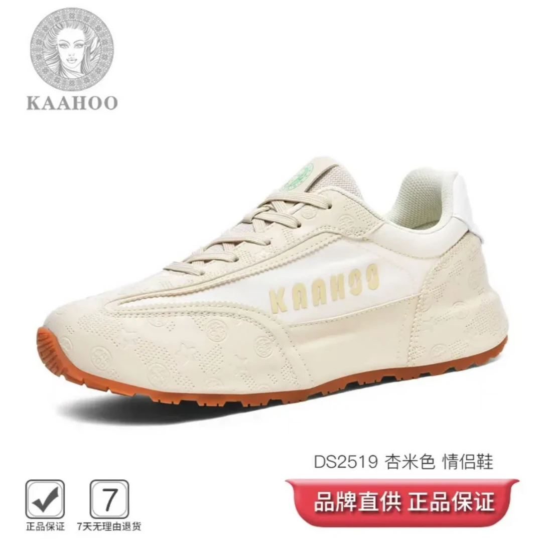 KAAHOO/杜莎蕾奴情侣款秋冬新款透气 轻便软底鞋男女时尚百搭潮鞋
