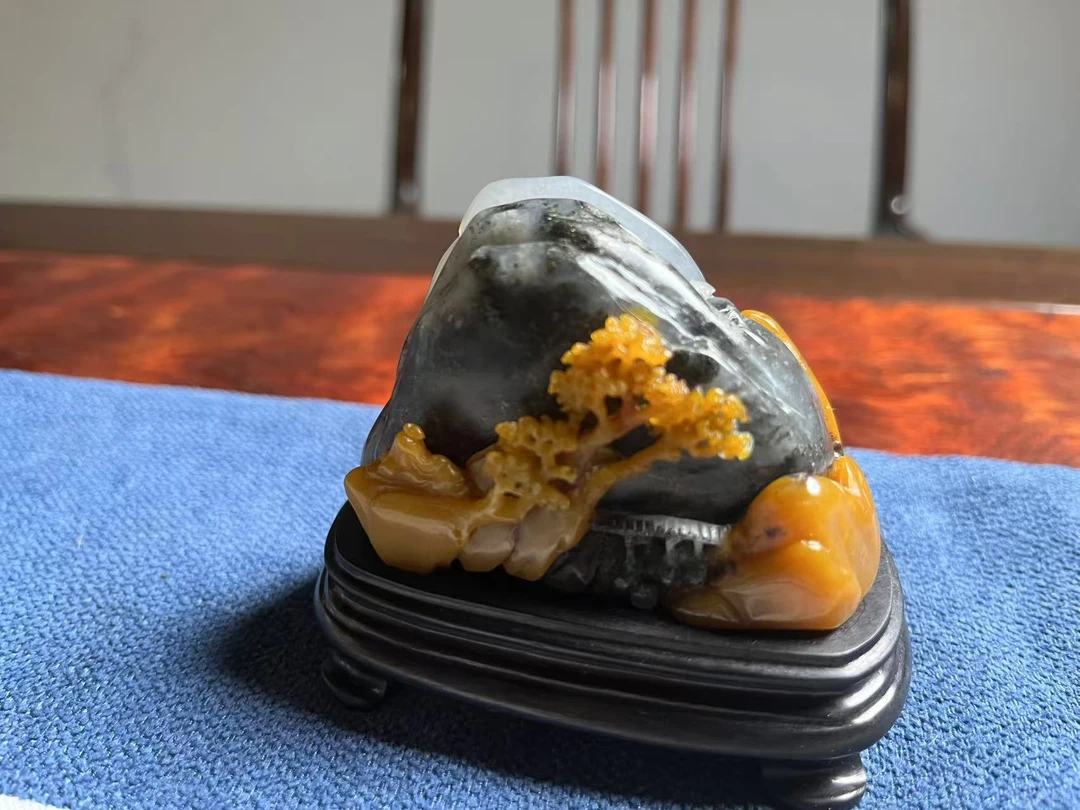 【通用链接一物一拍】心无尘雕刻摆件把玩件精美手把件