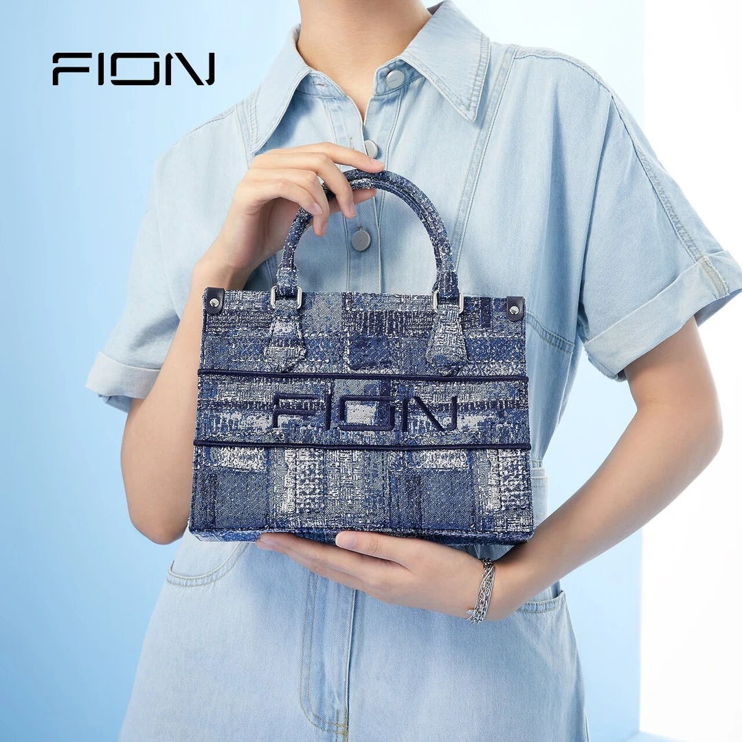 HZD菲安妮油画系列中号通勤女士休闲个性手提包单肩包FAAFAKW110