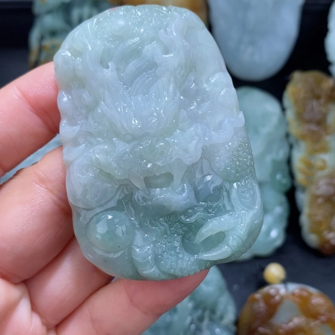 定制翡翠未镶嵌非**鼓翡翠
