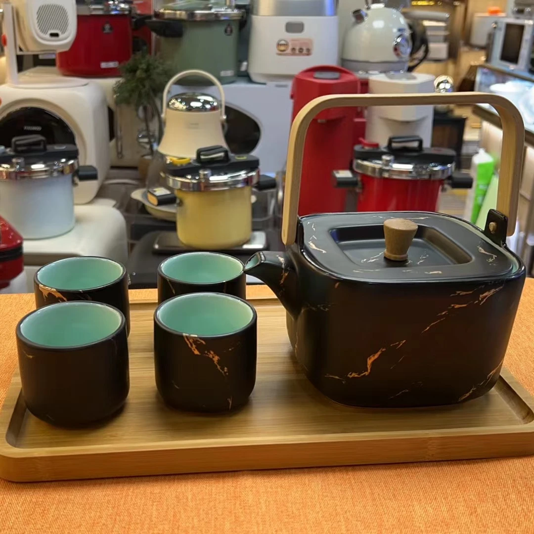 MH家用户外水壶水杯套装颜色随机