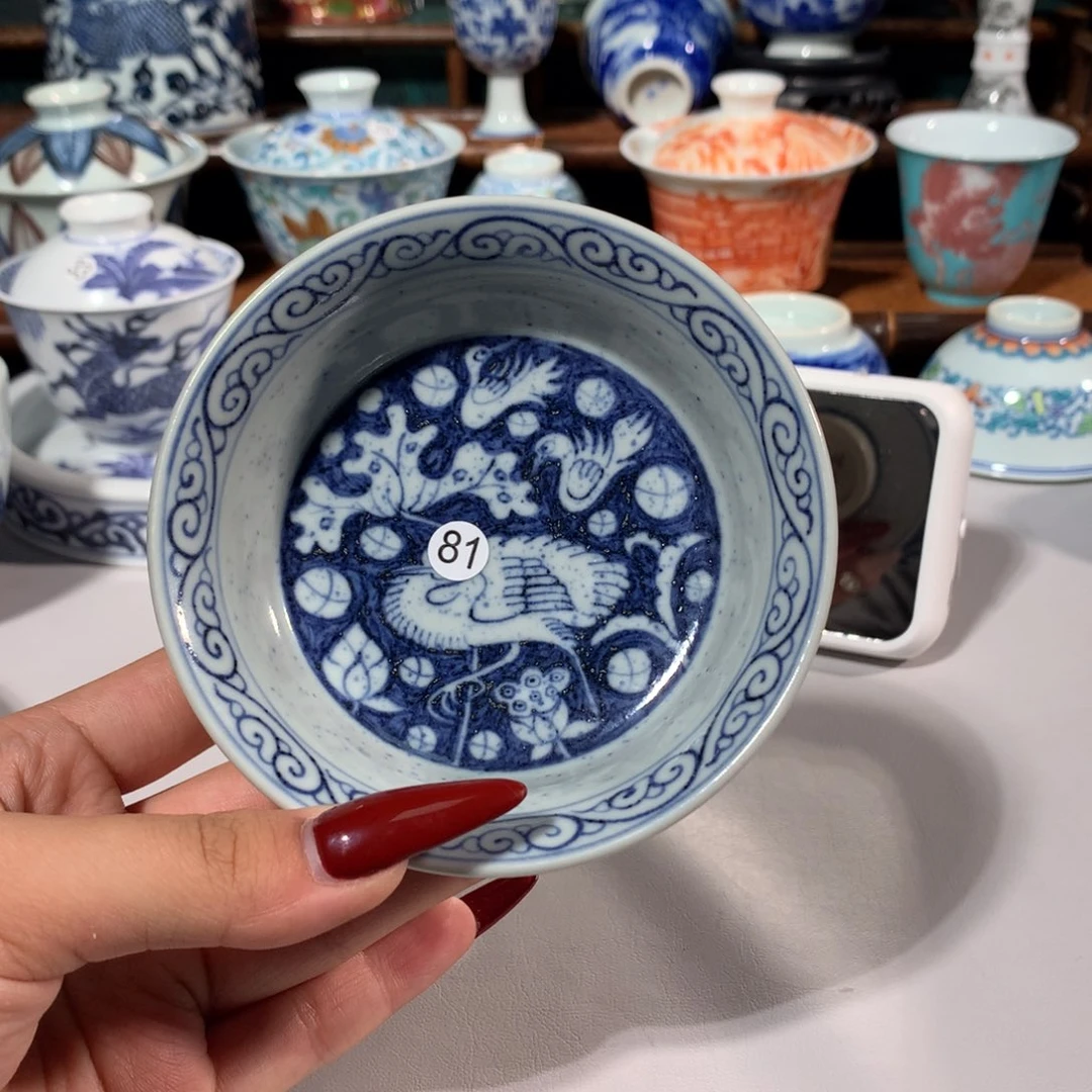 杯痛**歌81青花一路连科杯子发发发发