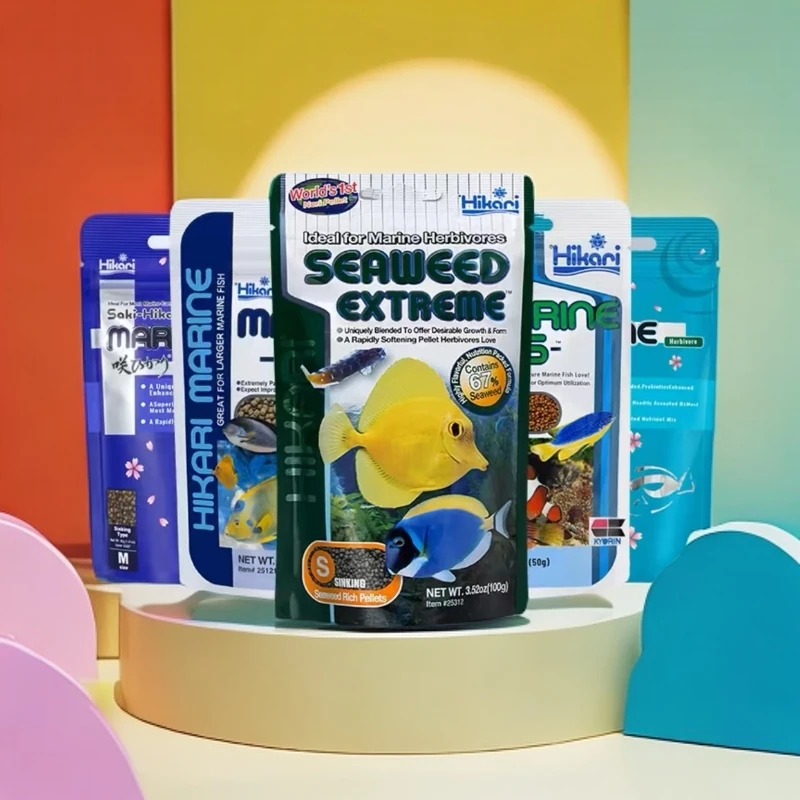 海水鱼饲料高级鱼粮珊瑚鱼粮H